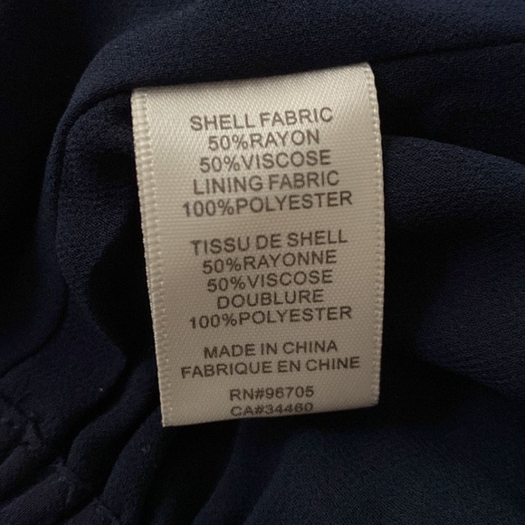 Rebecca Taylor Navy Ladder Stitch Shorts💙💙💙 - Picture 8 of 9